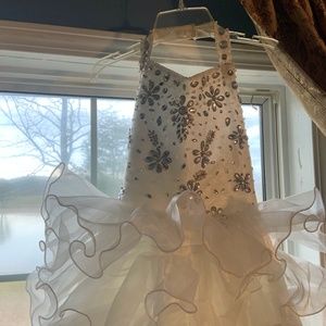 White Pageant Dress